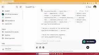 Command line argument handling