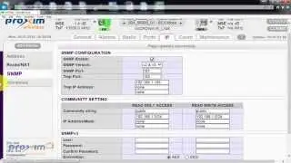GX 8xx series SNMP and PVNMS configuration.