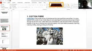 Physical and Chemical Properties of Natural Fibre and Their Applications in Textile