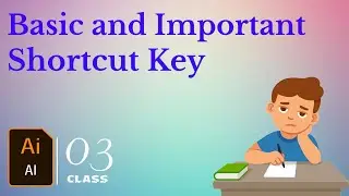 Learn Important Shortcut Keys in Adobe Illustrator Hindi - Mastering Illustrator