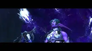 Pre Dragonflight Night Elves Cinematic