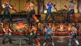 TEKKEN Arenas / Stages Evolution T1 to T8 | 2K 60FPS