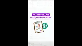 Análise de dados avançada no ChatGPT | #shorts