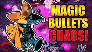 New Survival Roguelike?! Sign Me Up! [Wizard With a Gun Gameplay Demo]