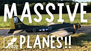Flite Fest 2022 Huge rc airplane Compilation