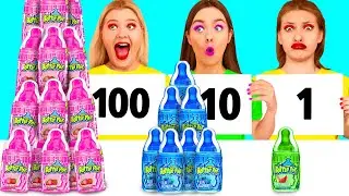 100 Слоев Еды Челлендж | Смешные Кухонные Войны от RaPaPa Challenge
