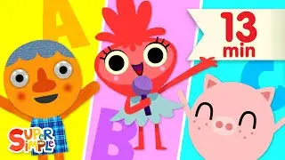The Alphabet Is So Much Fun | + More ABCs Songs for Kids | Super Simple ABCs