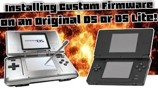 Installing Custom Firmware on an Original DS or DS Lite // FlashMe // Modding Made Easy! 