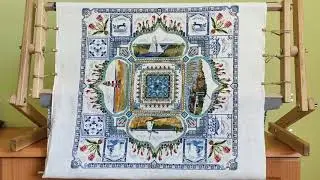 Mandala by Chatelaine Holland Springtime. Мандала Весна в Голландии. Финиш. Оформление.