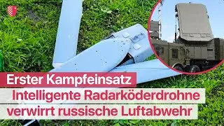 Erster Kampfeinsatz: Intelligente Radarköderdrohne verwirrt russische Luftabwehr
