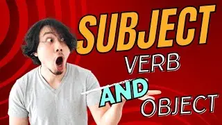what is subject, verb and object