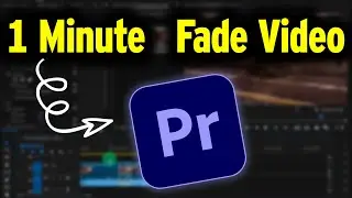 Premiere Pro CC : How to Fade in and Out Video| How to Adobe
