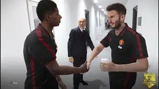 My 1st Day MANAGING Manchester United! (Efootball 24 master league) in 50 sec...