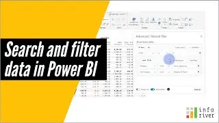 Search and filter data in Power BI