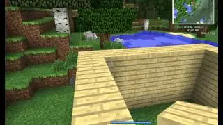 Minecraft with mods #1 (3 биома )