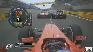 F1 Double Overtakes Onboard Compilation #2