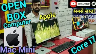 This Computer Changed U R Life | CORE i7 Mac Mini | Mac Mini UNBOXING and REVIEW | Mac Mini 2021