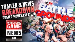 WWE 2K Battlegrounds: Trailer Breakdown: Roster,  Game Modes, Creation and many More