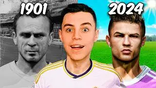 Jugando Con el Real Madrid de Hace 100 AÑOS….