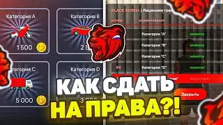 КАК СДАТЬ на ПРАВА в БЛЕК РАША? ВСЕ ОТВЕТЫ на ВОПРОСЫ в АВТОШКОЛЕ BLACK RUSSIA GTA CRMP