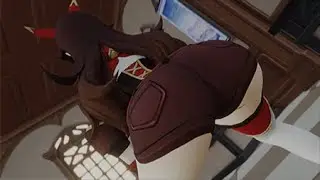 [KISHI3D] Amber Big Booty Twerk #GENSHINIMPACT