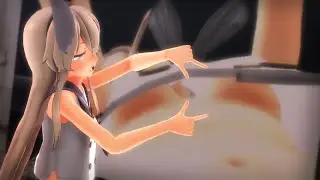 【MMD艦これ】シニカルナイトプラン（豪雨とホテルのつみ式島風）
