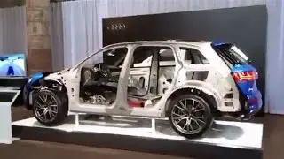 Audi SQ7. Работа механизмов автомобиля