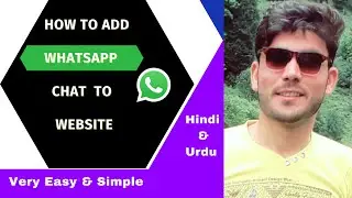 How to Add WhatsApp Chat  To Website | Add Whatsapp Chat to html | WhatsApp Widget To Website