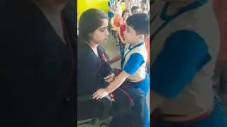 little boy and teacher viral video / Teacher and student love.