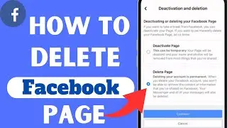 How To Delete Facebook Page