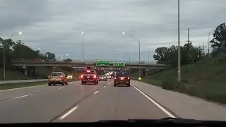 Driving On Highway I-80 & I-360 | Iowa City and Cedar Rapids, IA