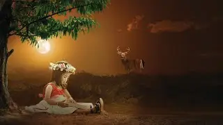 The Girl on the Mountain - Fantasy Effect Manipulation Tutorial in Photoshop cc 2022