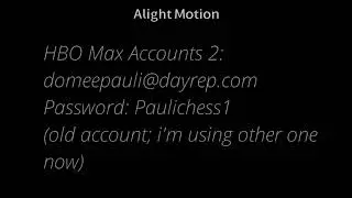 HBO Max Account #2