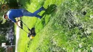 TEST Акумулаторна косачка DeWalt DCMW564P2 - 18V+18V/5Ah Li-Ion