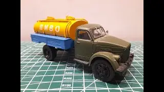 Собрал цисцерну, примерил на ГАЗ 51