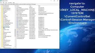 How to fix error the system could not find the environment option that was entered.