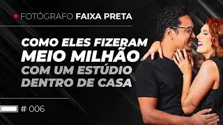 Esse casal de fotógrafos fez mais de R$ 500 mil nos últimos 12 meses, com um estúdio dentro de casa!