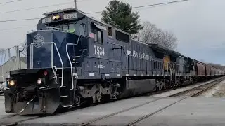 Pan Am Grain Train, NS 23k Chase with Foreign Power, & More