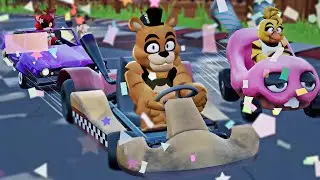 Novo JOGO KART de FNAF FINALMENTE CHEGOU! | Five Laps at Freddy's