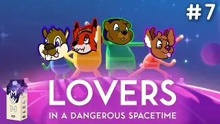 Lovers in a Dangerous Spacetime #7 - Into Snowy Space! - (4 Player Couch Co-op)
