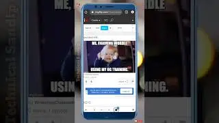 How to Make Memes with Text and Picture Without App | (Technical Sandip)