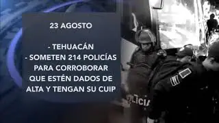 No se invierte en policías para su preparación o en los exámenes de confianza
