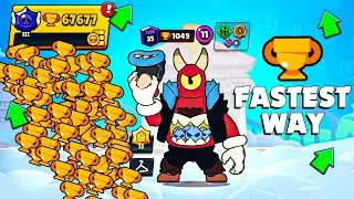 Fastest way to Push Trophies in Brawl Stars 🏆 (PRO TIPS AND GUIDE)