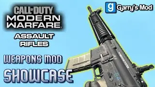 Modern Warfare 2019 Assault Rifles SWEPs - Garry's Mod Weapons Mod Showcase
