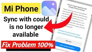 FIX Gallery Fix Sync with Could is no longer available | mi photos backup transfer google photos