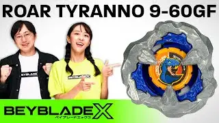 BEYBLADE X | Discover the new ROAR TYRANNO 9-60GF!!