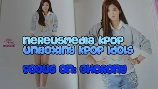 Chorong - Unboxing Kpop Idols pt25 (APink)