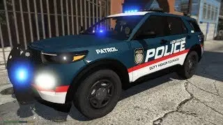 GTA 5 LIVE PD - LSPD 2020 Ford Explorer - LSPDFR 0.4.6