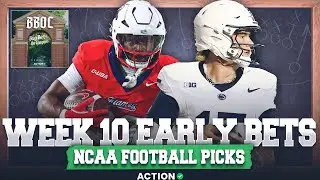 Bet THESE College Football Week 10 Games NOW! | NCAA Football Early Picks & Expert Predictions