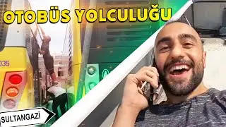 Sultangazi Otobüsünün Üstünde Çılgın Yolculuk! 10 Durak Yatarak Gittim